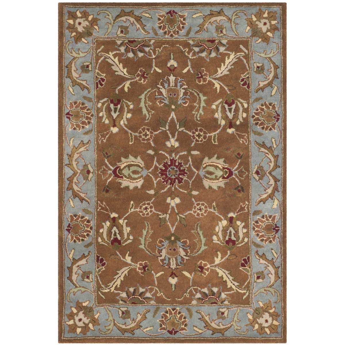 Safavieh Heritage 12A Rug, HG812A - Brown / Blue