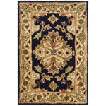 Safavieh Heritage 17A Rug, HG817A - Black / Ivory