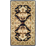 Safavieh Heritage 17A Rug, HG817A - Black / Ivory