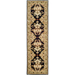 Safavieh Heritage 17A Rug, HG817A - Black / Ivory