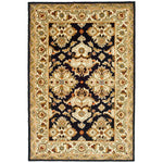 Safavieh Heritage 17A Rug, HG817A - Black / Ivory