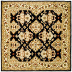 Safavieh Heritage 17A Rug, HG817A - Black / Ivory