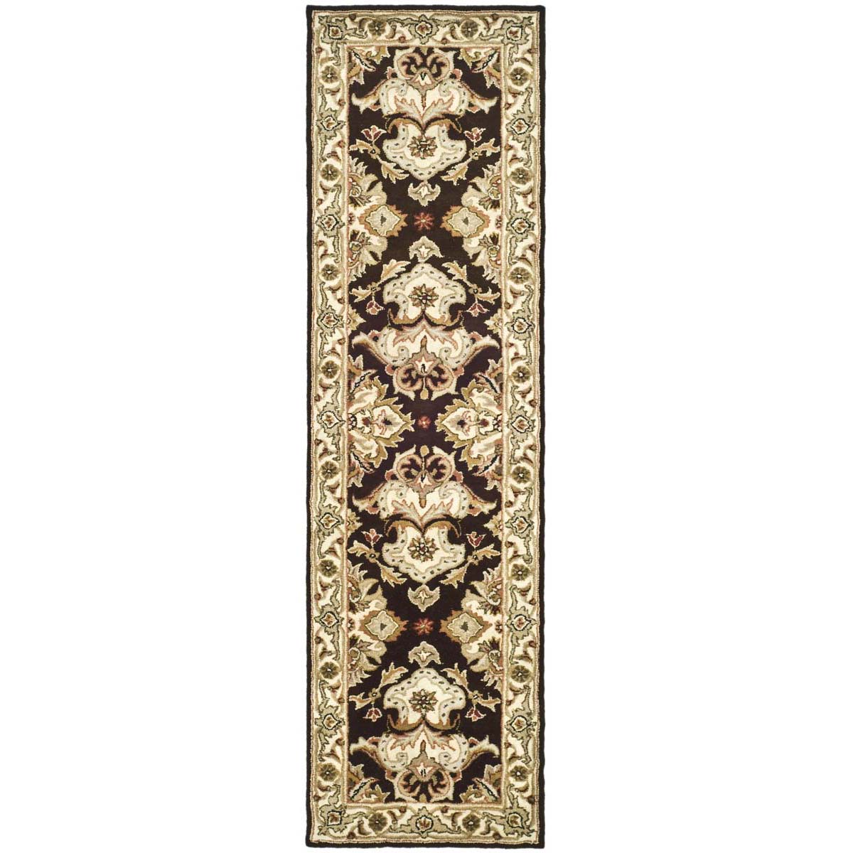 Safavieh Heritage 17B Rug, HG817B - Espresso / Ivory