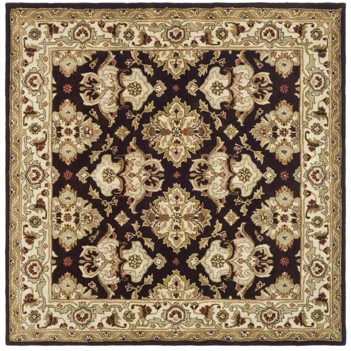 Safavieh Heritage 17B Rug, HG817B - Espresso / Ivory