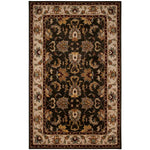 Safavieh Heritage 19A Rug, HG819A - Black / Ivory