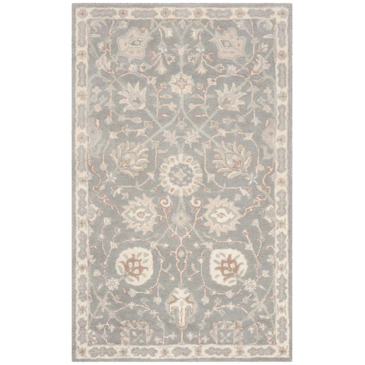 Safavieh Heritage 24A Rug, HG824A - Grey / Ivory