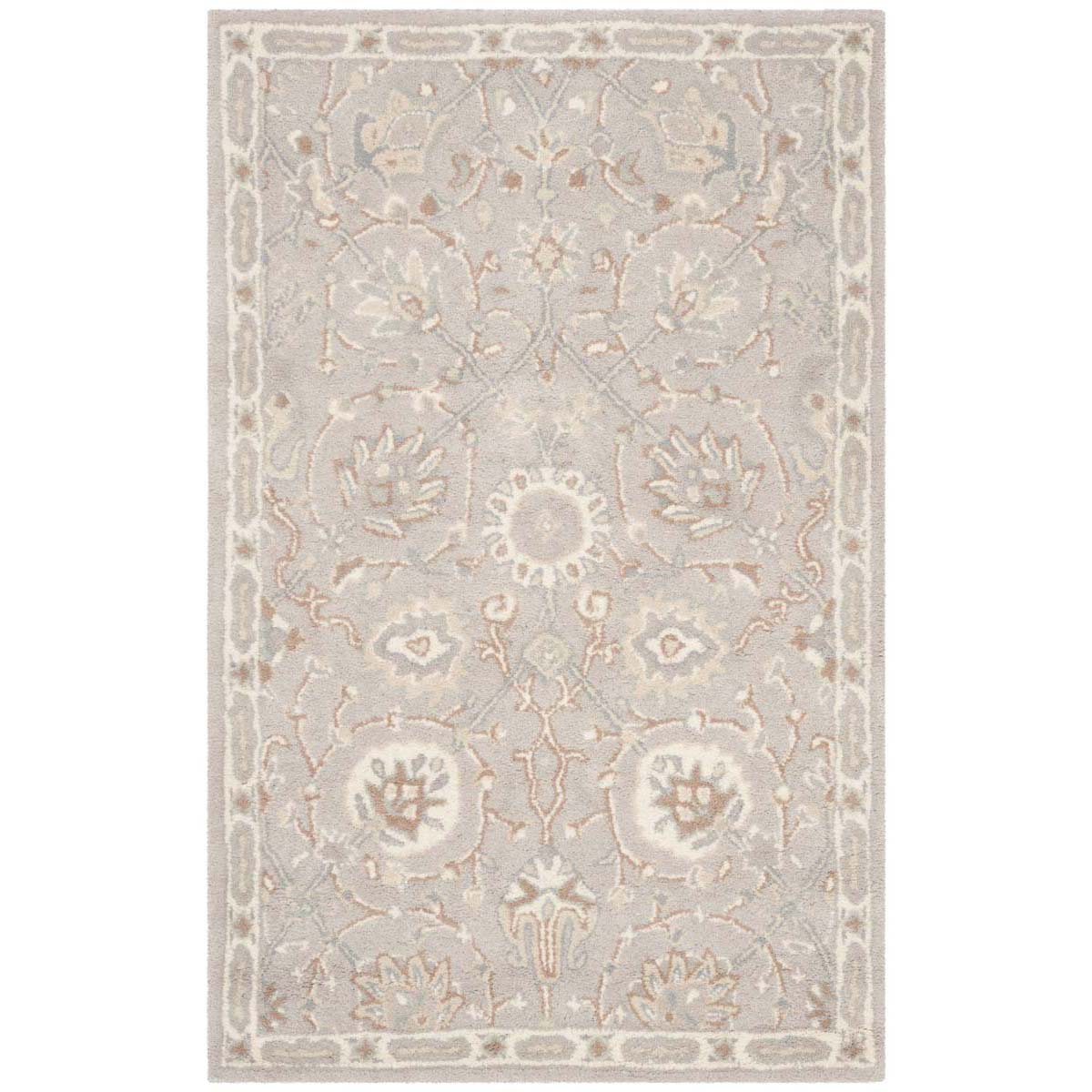 Safavieh Heritage 24B Rug, HG824B - Silver / Ivory