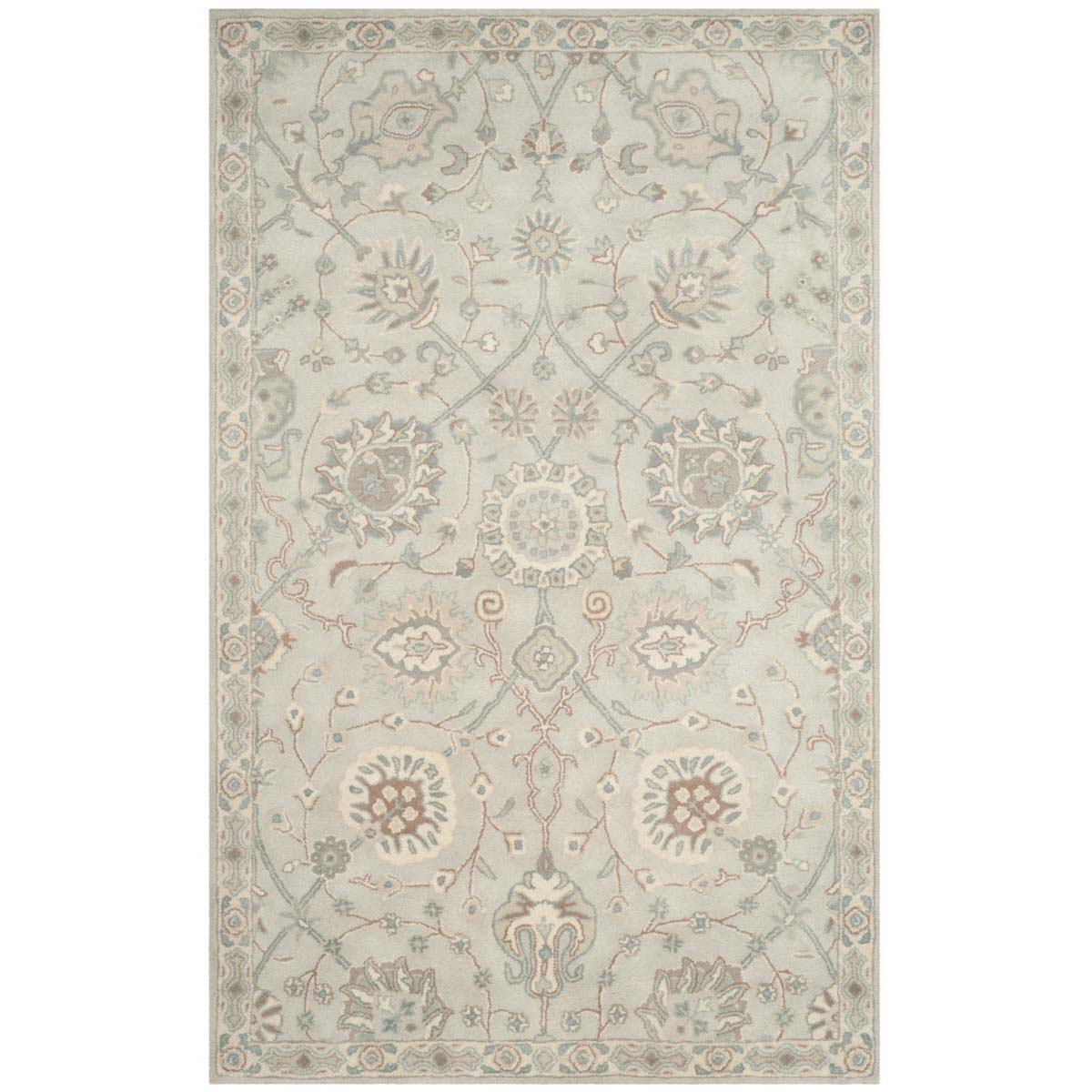 Safavieh Heritage 24B Rug, HG824B - Silver / Ivory