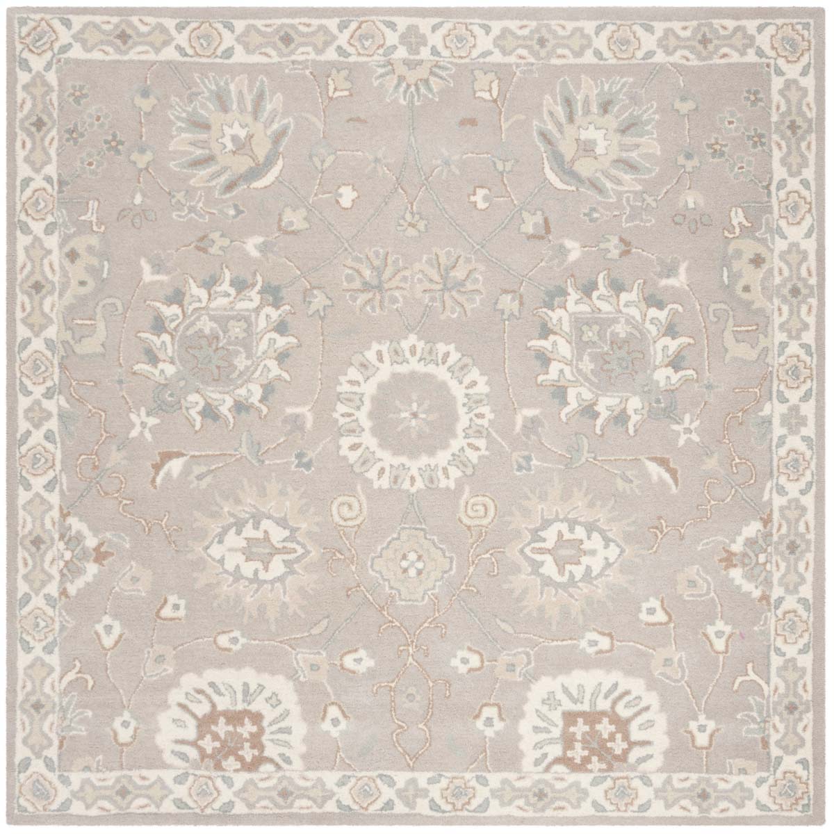 Safavieh Heritage 24B Rug, HG824B - Silver / Ivory