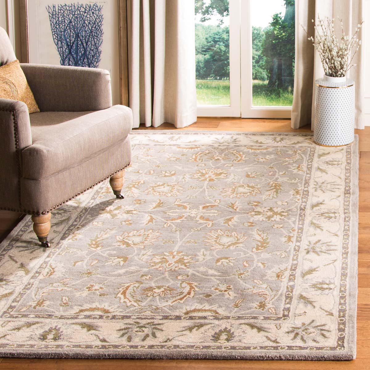 Safavieh Heritage 63A Rug, HG863A - Grey / Beige