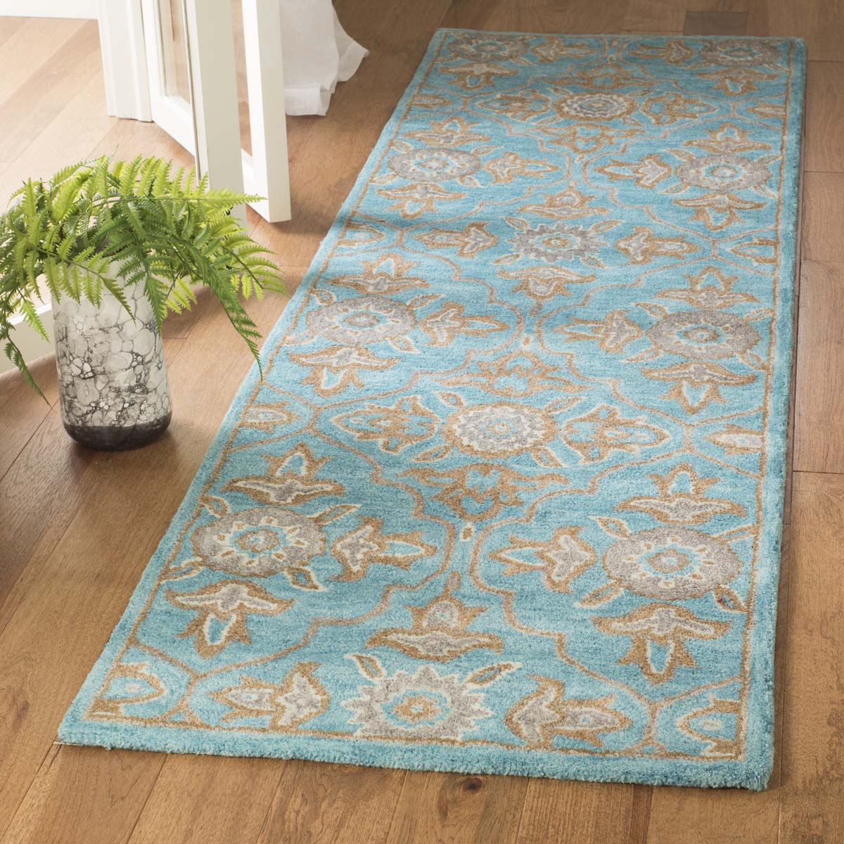 Safavieh Heritage 70A Rug, HG870A - Turquoise / Multi