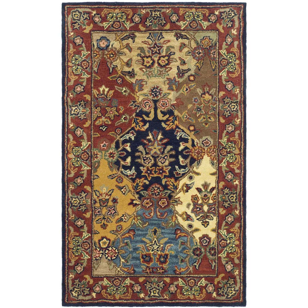 Safavieh Heritage 11A Rug, HG911A - Multi / Burgundy