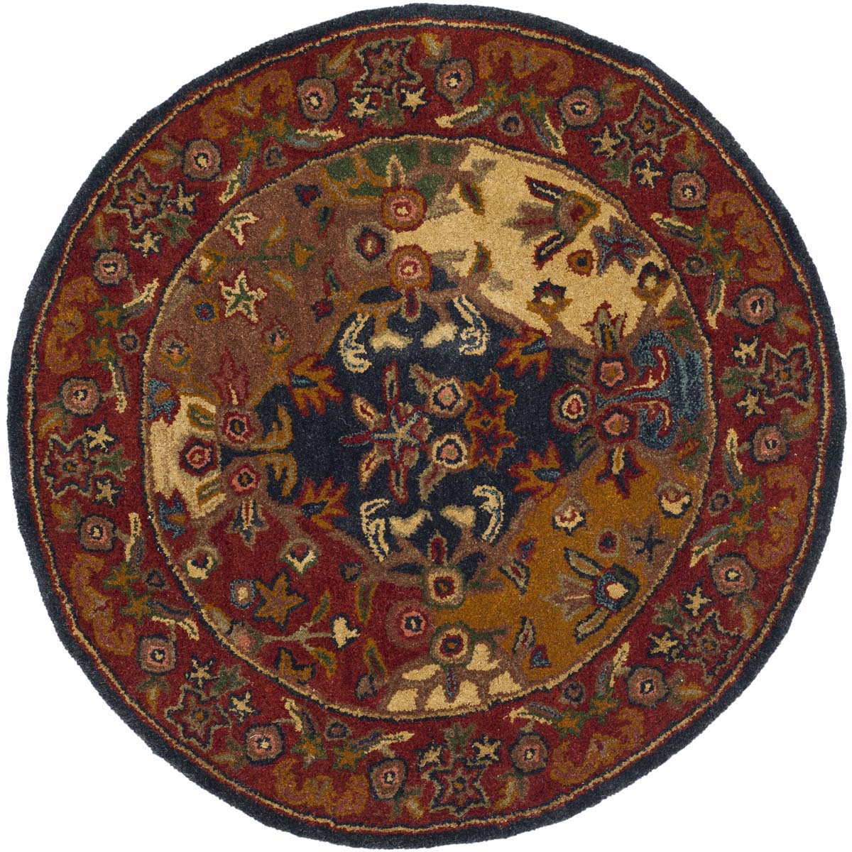 Safavieh Heritage 11A Rug, HG911A - Multi / Burgundy