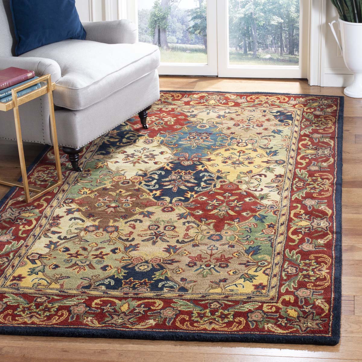 Safavieh Heritage 11A Rug, HG911A - Multi / Burgundy