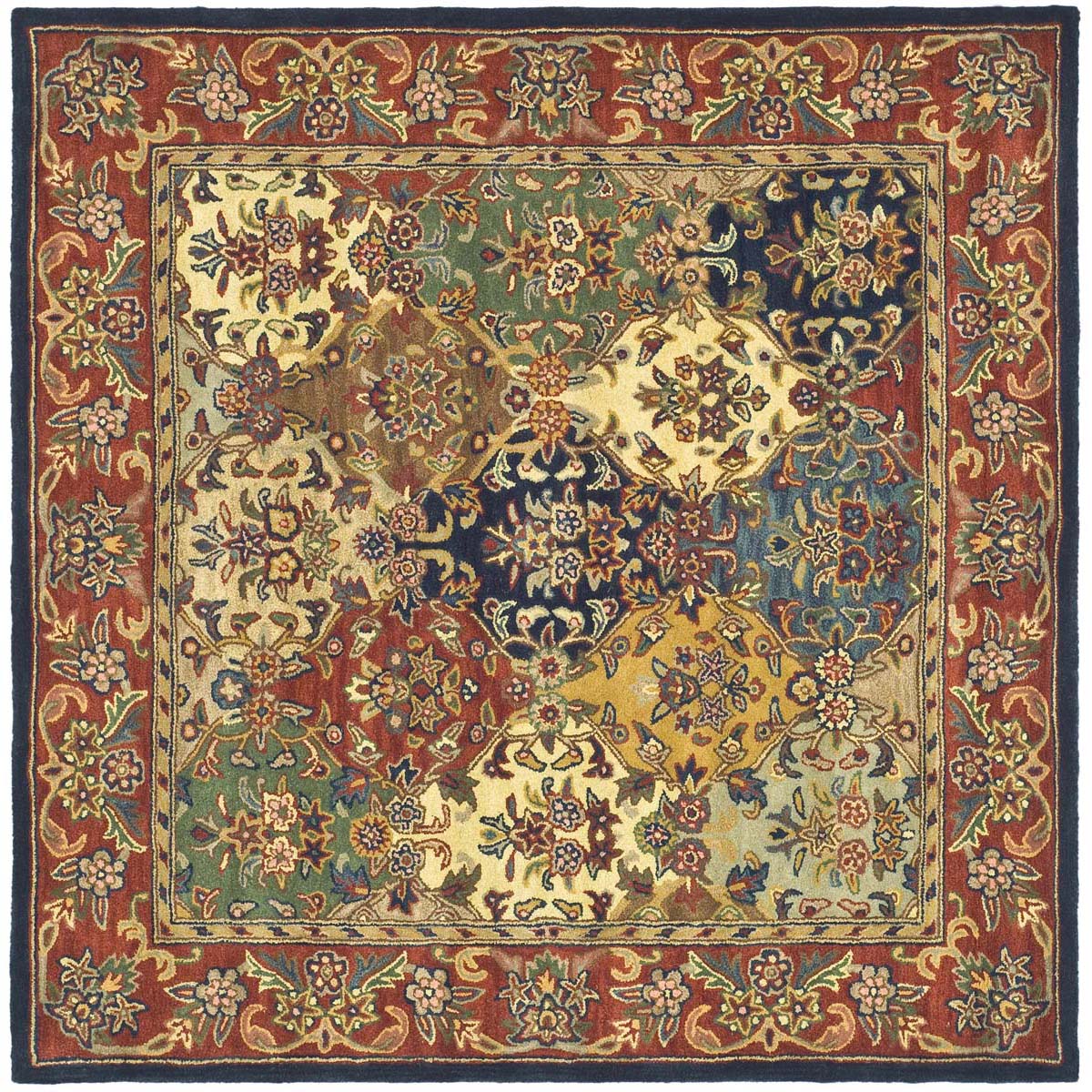 Safavieh Heritage 11A Rug, HG911A - Multi / Burgundy