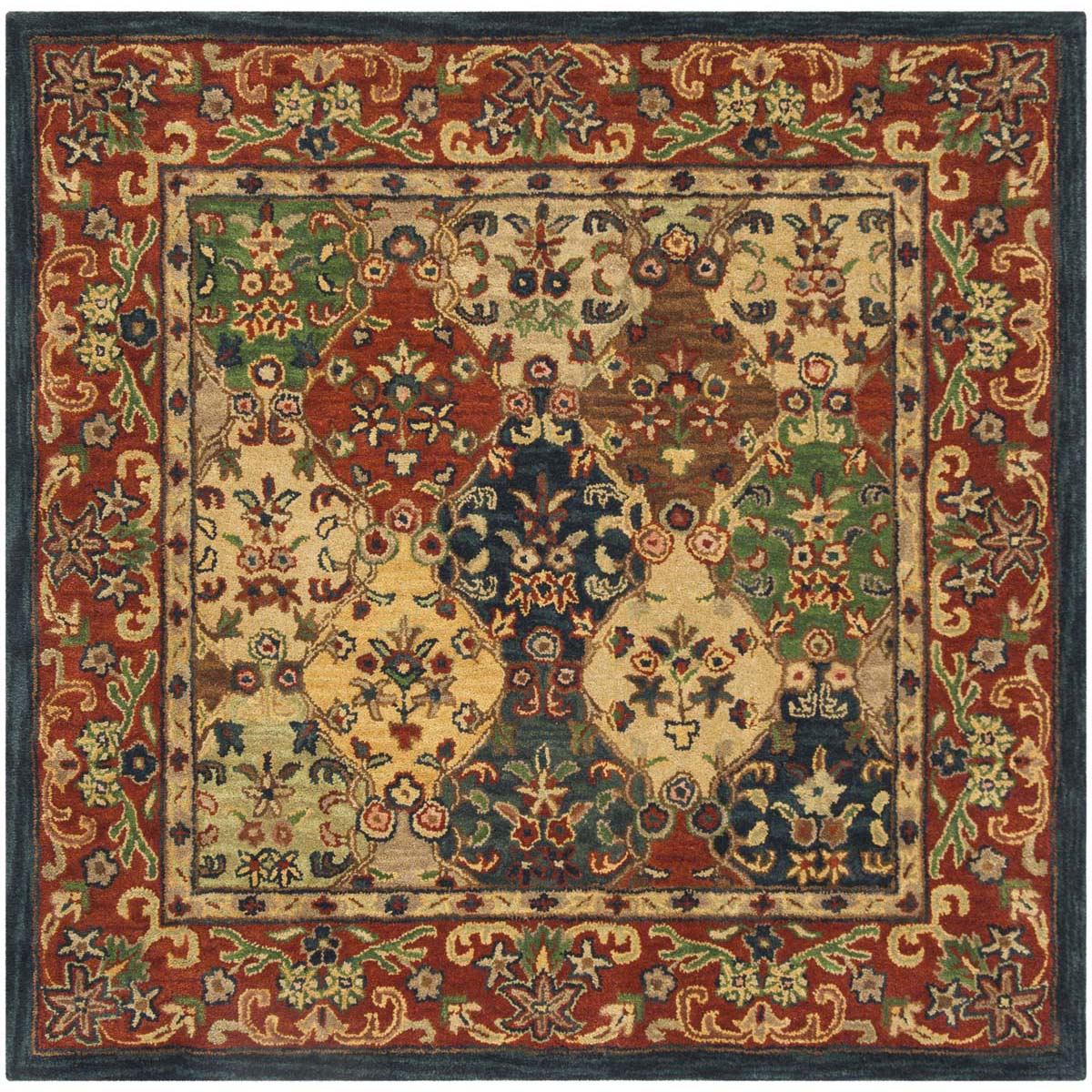 Safavieh Heritage 11B Rug, HG911B - Beige / Burgundy