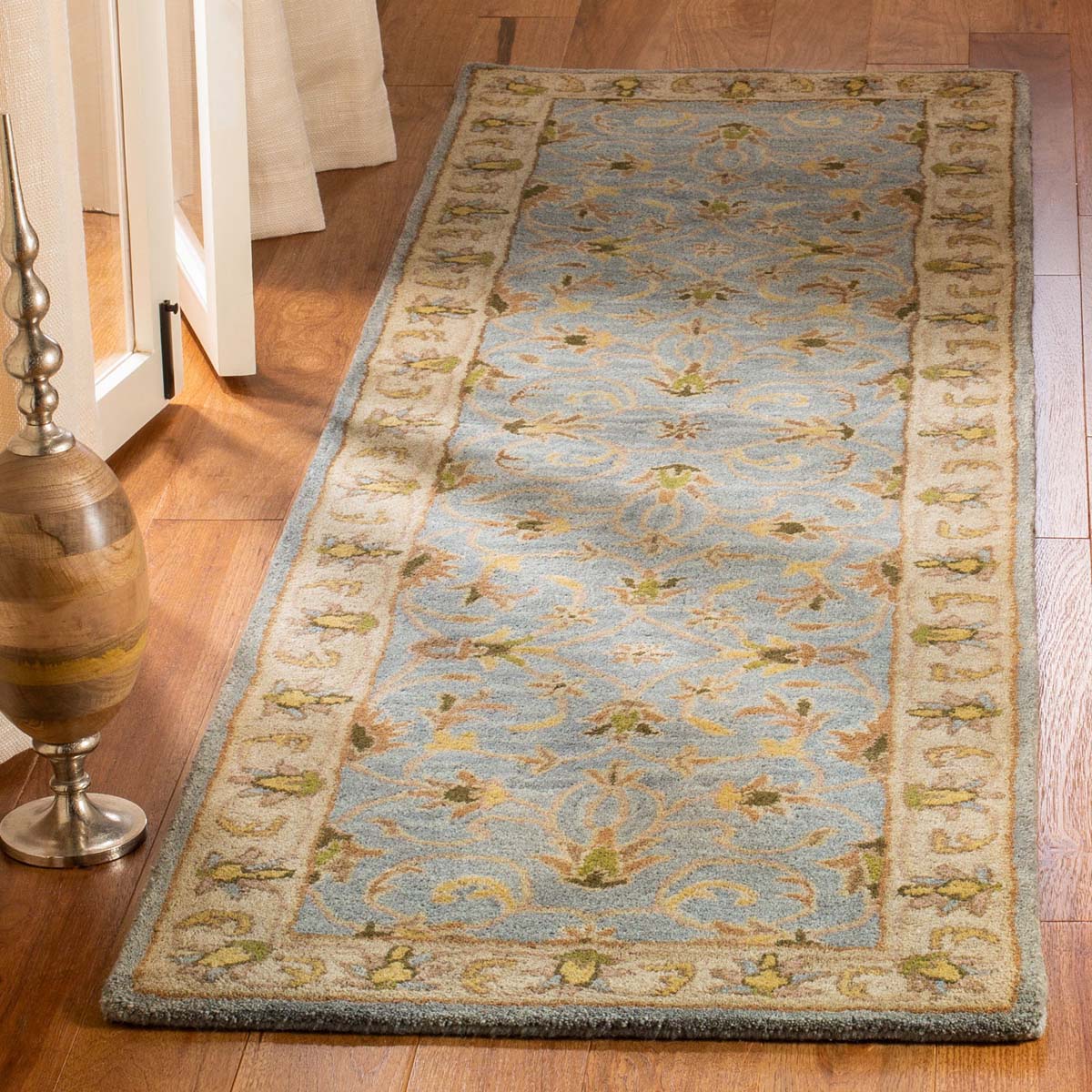 Safavieh Heritage 13A Rug, HG913A - Light Blue / Beige