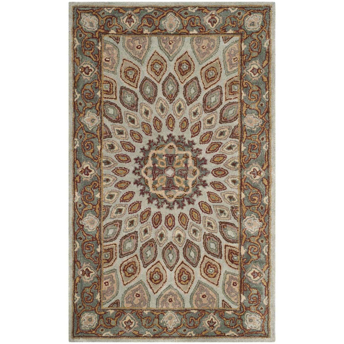 Safavieh Heritage 14B Rug, HG914B - Blue / Grey