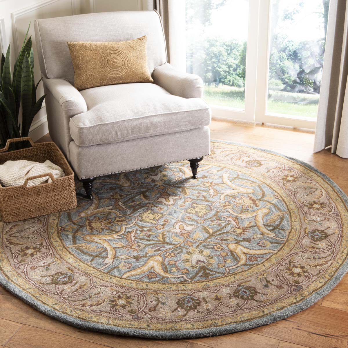 Safavieh Heritage 15A Rug, HG915A - Blue / Beige