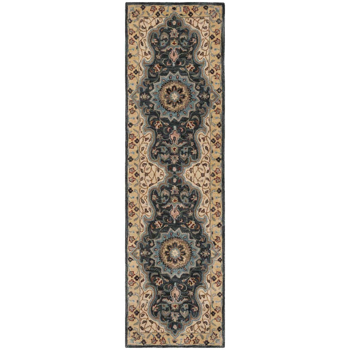 Safavieh Heritage 18A Rug, HG918A - Creme / Black