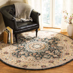 Safavieh Heritage 18A Rug, HG918A - Creme / Black