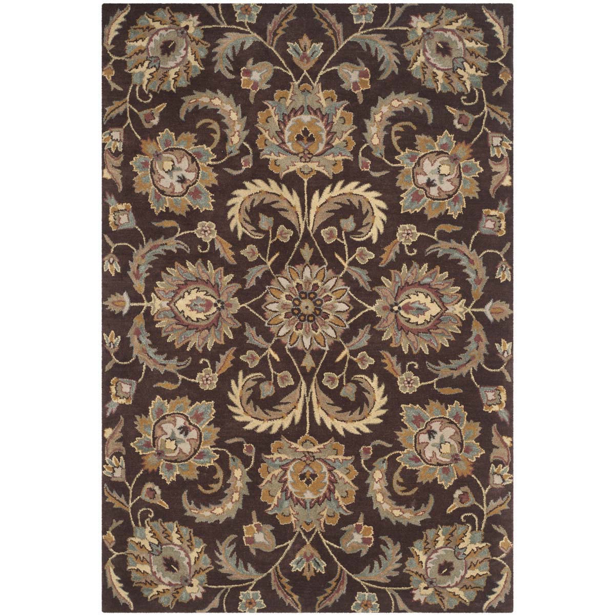 Safavieh Heritage 21A Rug, HG921A - Brown / Gold