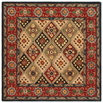 Safavieh Heritage 27Q Rug, HG927Q - Red / Beige