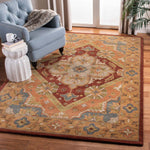 Safavieh Heritage 48A Rug, HG948A - Rust