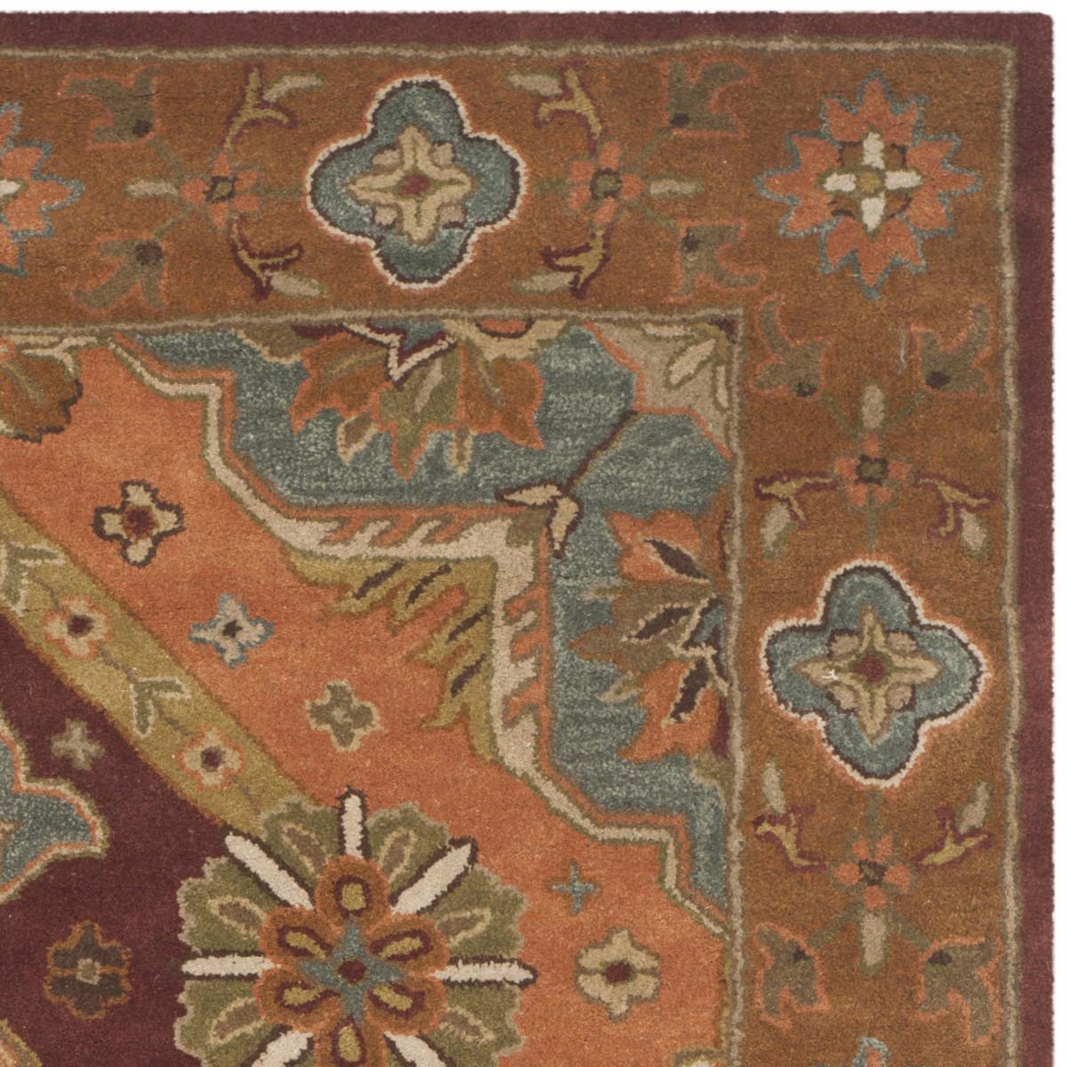 Safavieh Heritage 48A Rug, HG948A - Rust