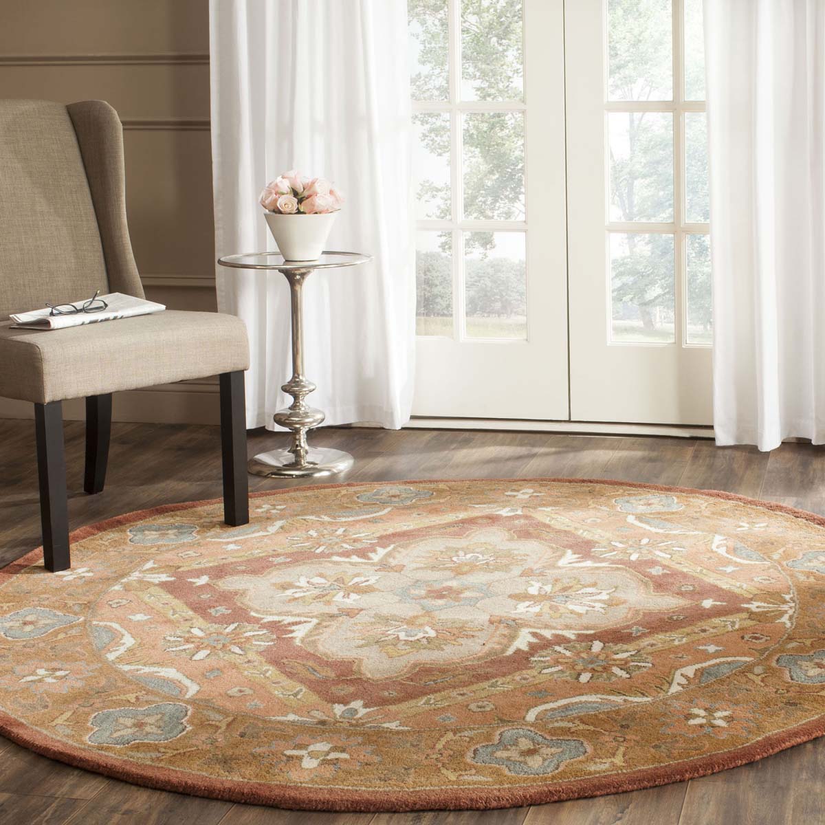 Safavieh Heritage 48A Rug, HG948A - Rust