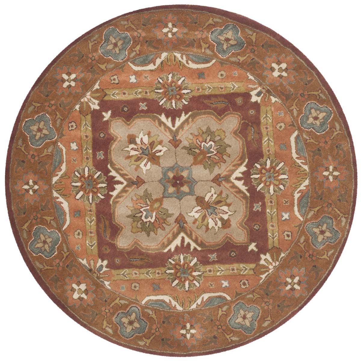 Safavieh Heritage 48A Rug, HG948A - Rust