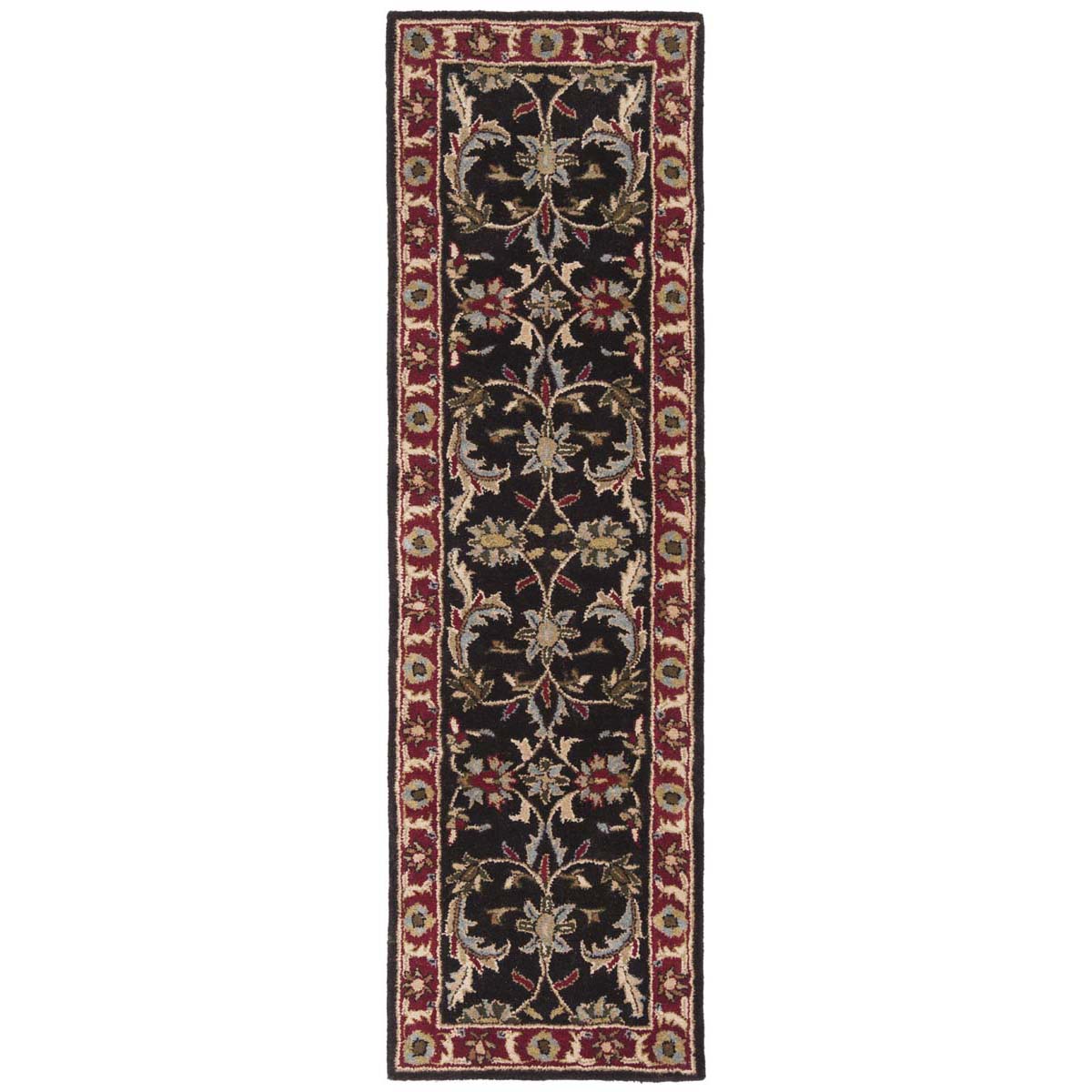 Safavieh Heritage 51A Rug, HG951A - Chocolate / Red