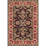 Safavieh Heritage 51A Rug, HG951A - Chocolate / Red