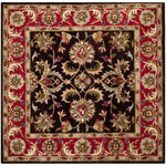 Safavieh Heritage 51A Rug, HG951A - Chocolate / Red