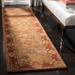 Safavieh Heritage 52A Rug, HG952A - Moss / Rust