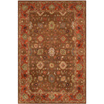 Safavieh Heritage 52A Rug, HG952A - Moss / Rust