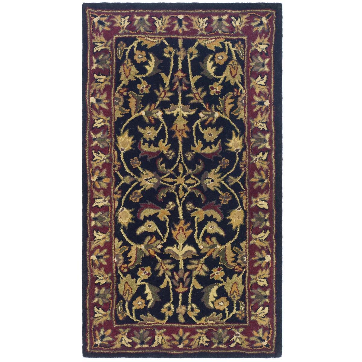 Safavieh Heritage 53A Rug, HG953A - Black / Red