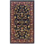 Safavieh Heritage 53A Rug, HG953A - Black / Red