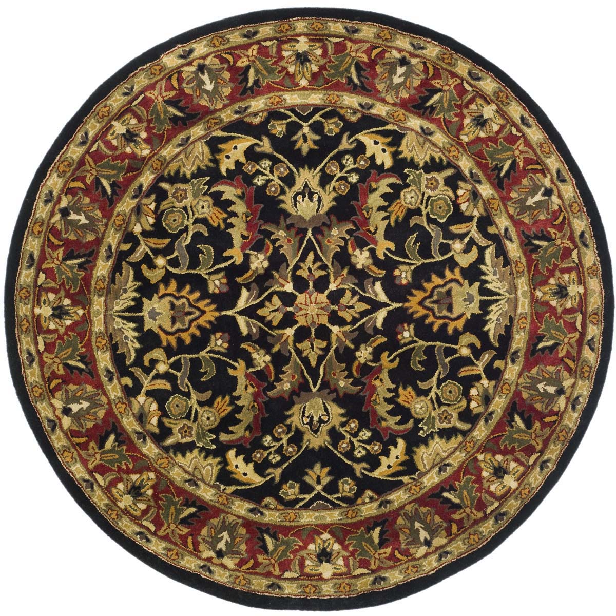 Safavieh Heritage 53A Rug, HG953A - Black / Red