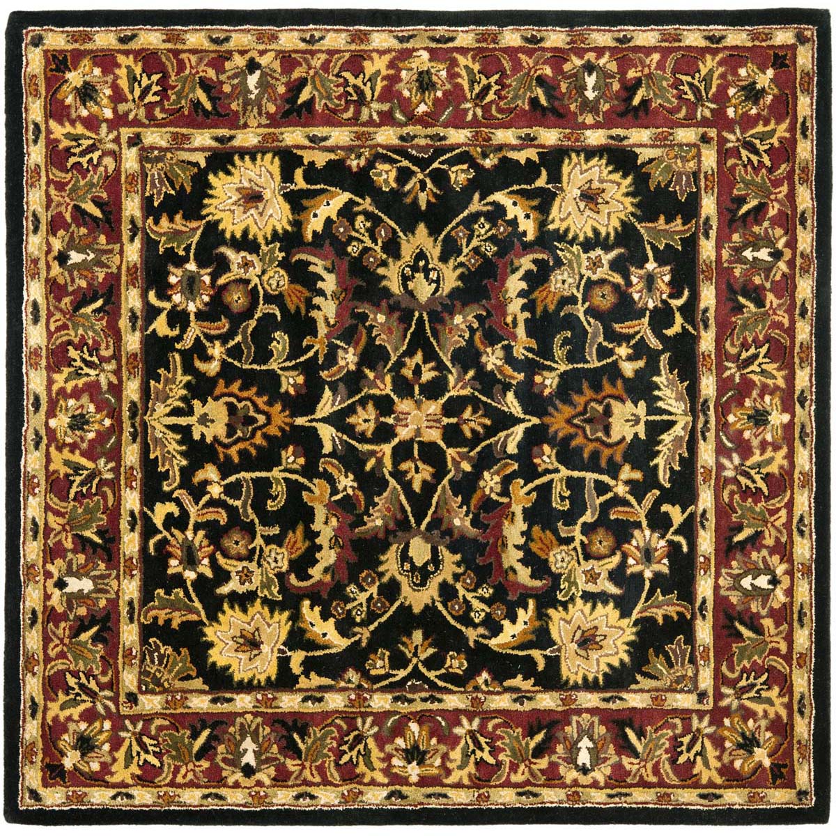 Safavieh Heritage 53A Rug, HG953A - Black / Red