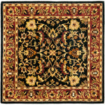 Safavieh Heritage 53A Rug, HG953A - Black / Red