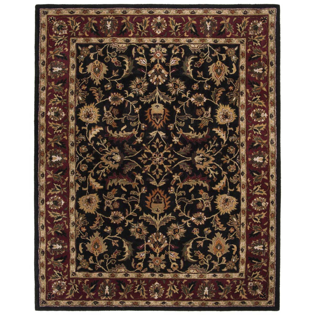 Safavieh Heritage 53A Rug, HG953A - Black / Red