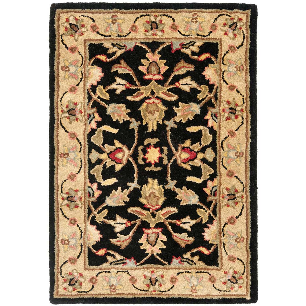 Safavieh Heritage 57A Rug, HG957A - Black / Beige