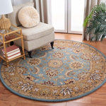 Safavieh Heritage 58A Rug, HG958A - Blue / Gold