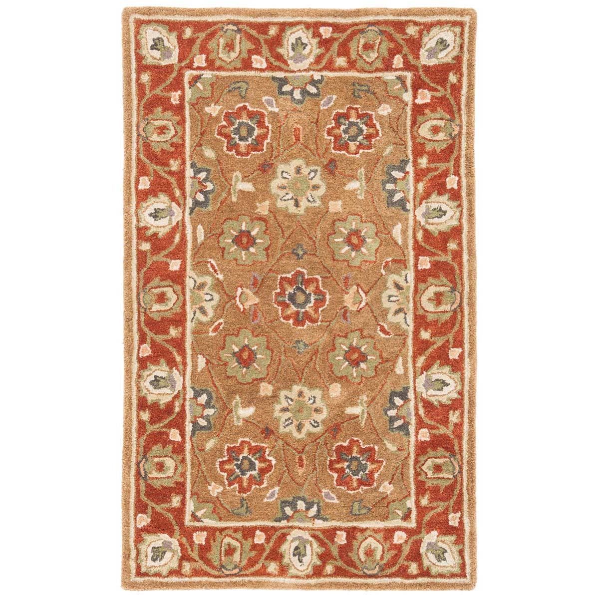 Safavieh Heritage 63A Rug, HG963A - Beige / Rust