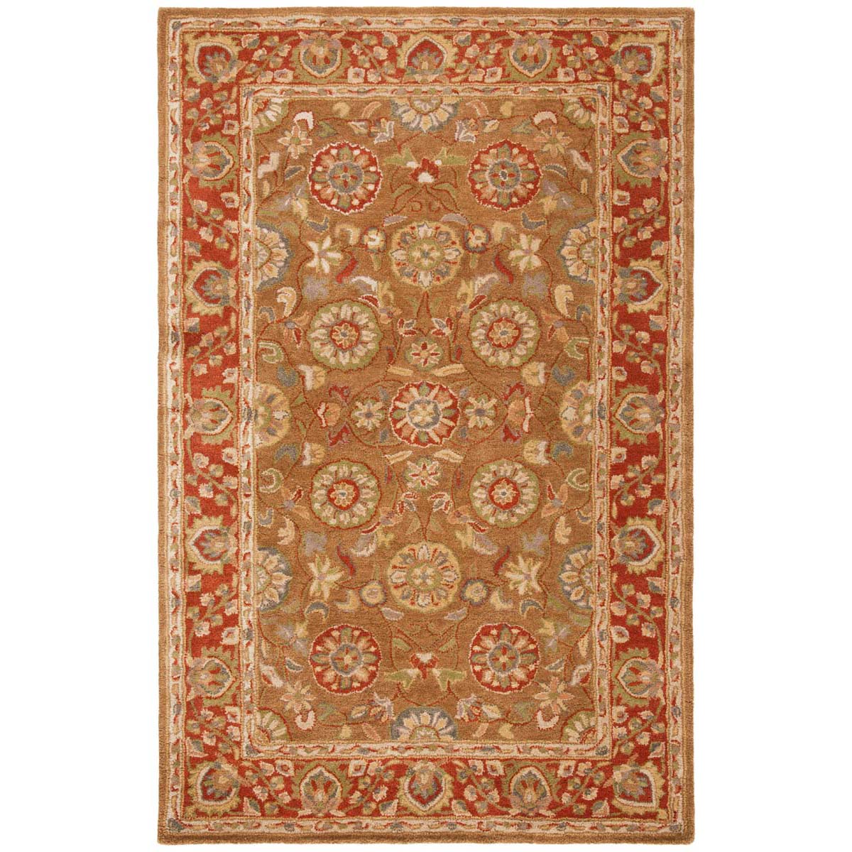 Safavieh Heritage 63A Rug, HG963A - Beige / Rust