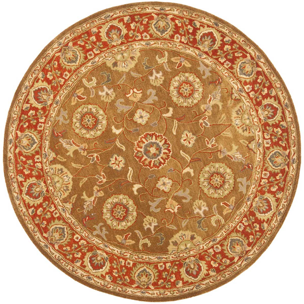 Safavieh Heritage 63A Rug, HG963A - Beige / Rust