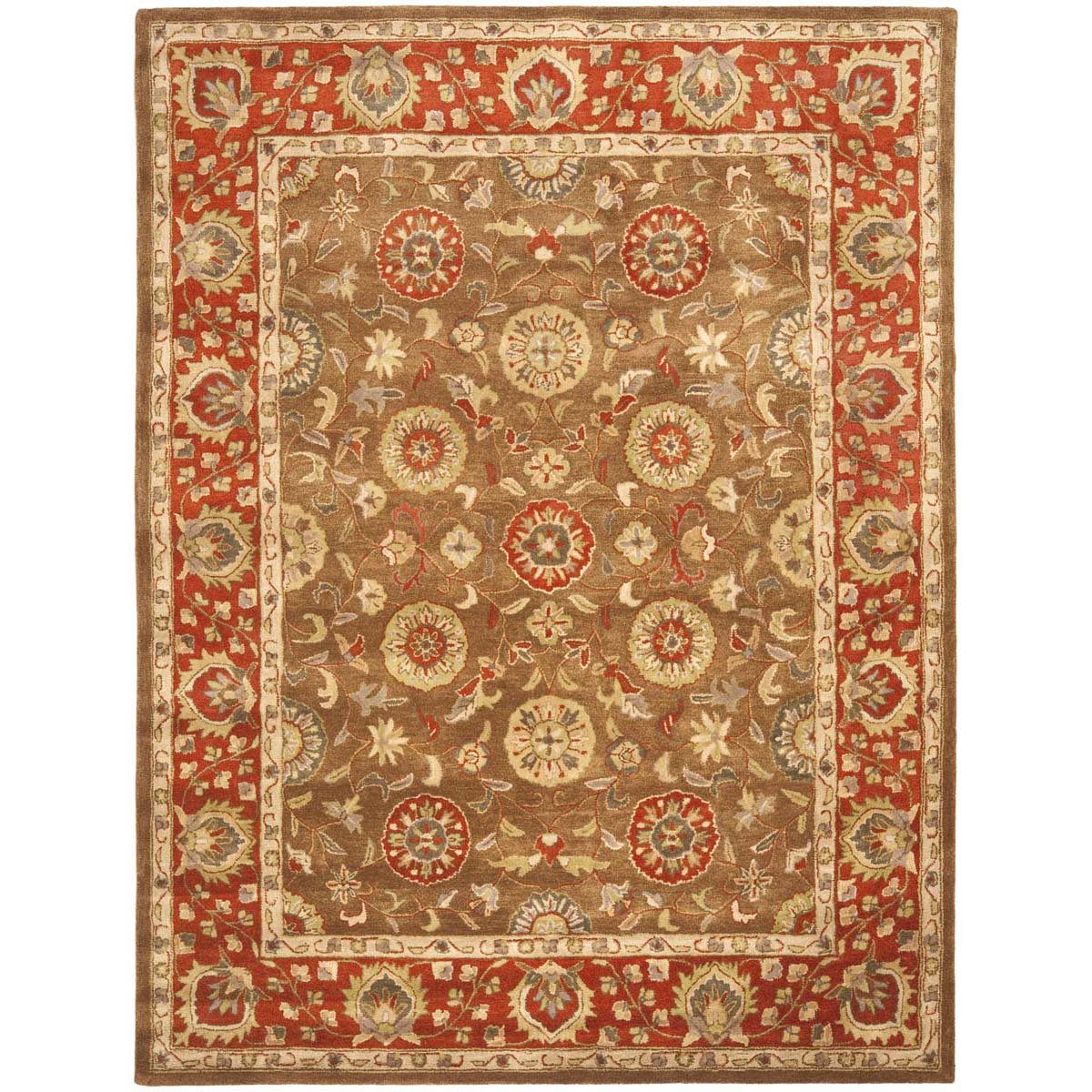 Safavieh Heritage 63A Rug, HG963A - Beige / Rust