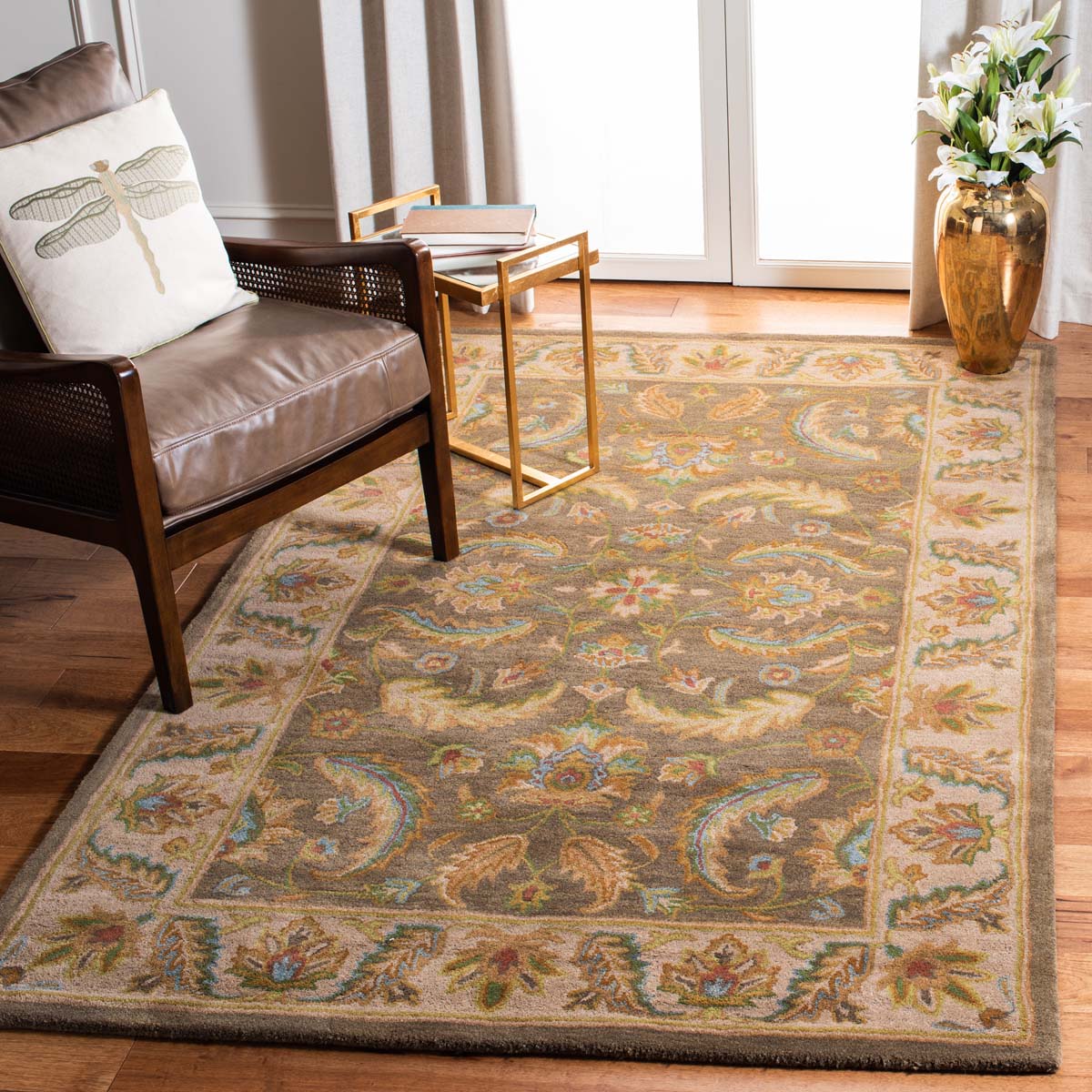 Safavieh Heritage 64A Rug, HG964A - Green / Beige