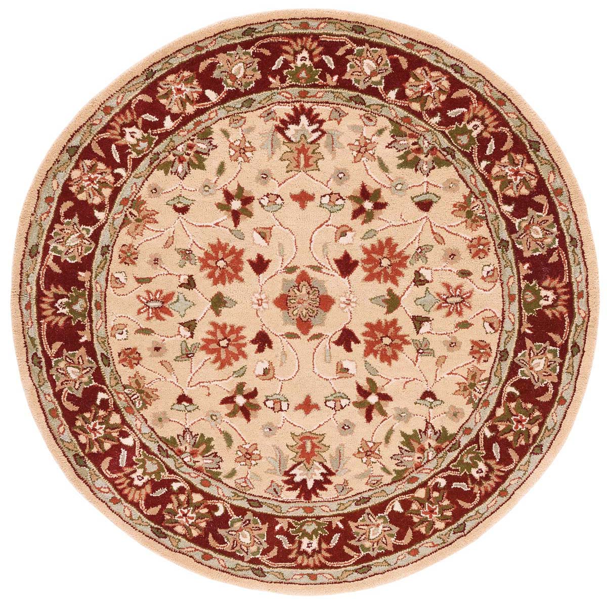 Safavieh Heritage 65A Rug, HG965A - Ivory / Red